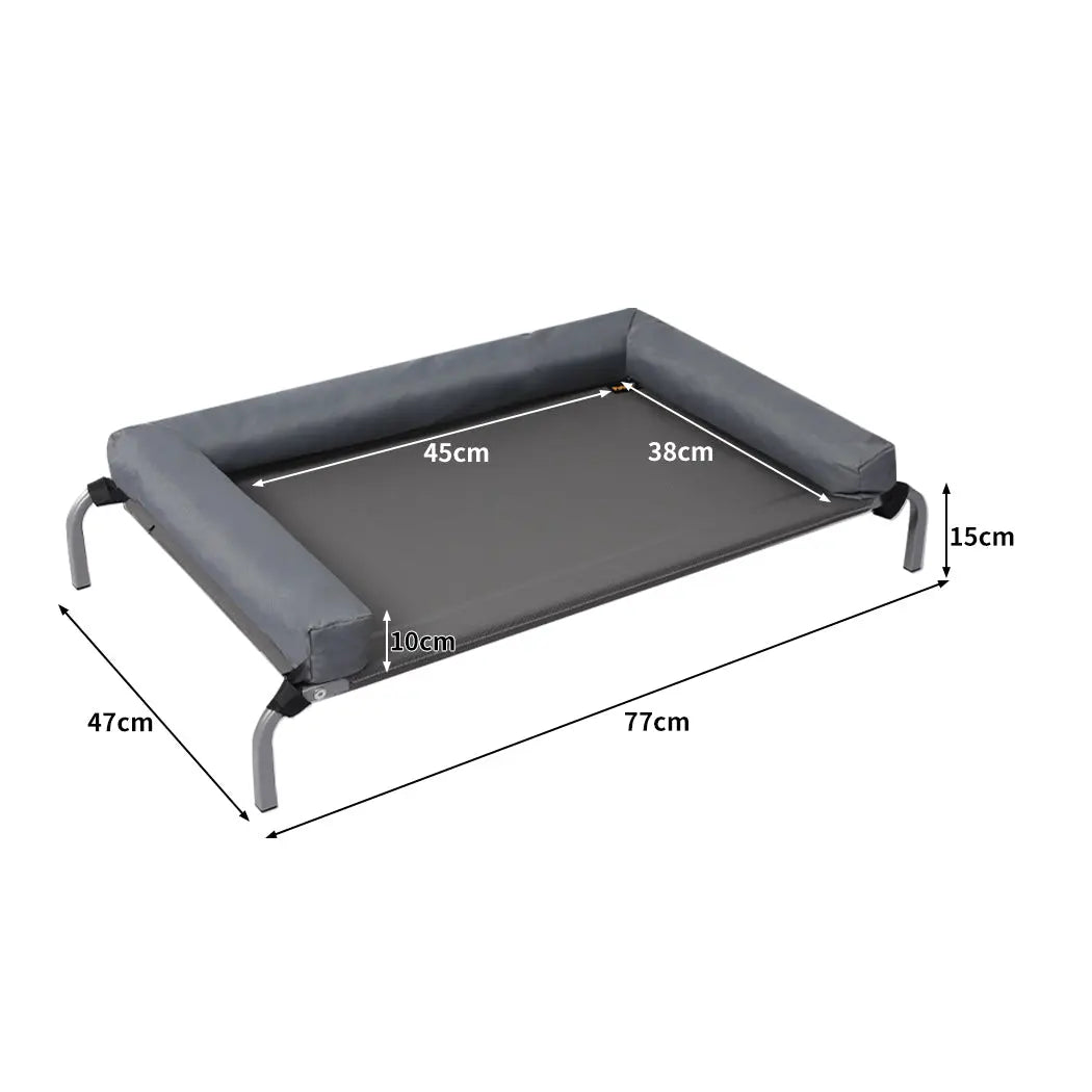 PaWz Elevated Pet Bed Dog Puppy Cat M Medium - Paws & Palettes