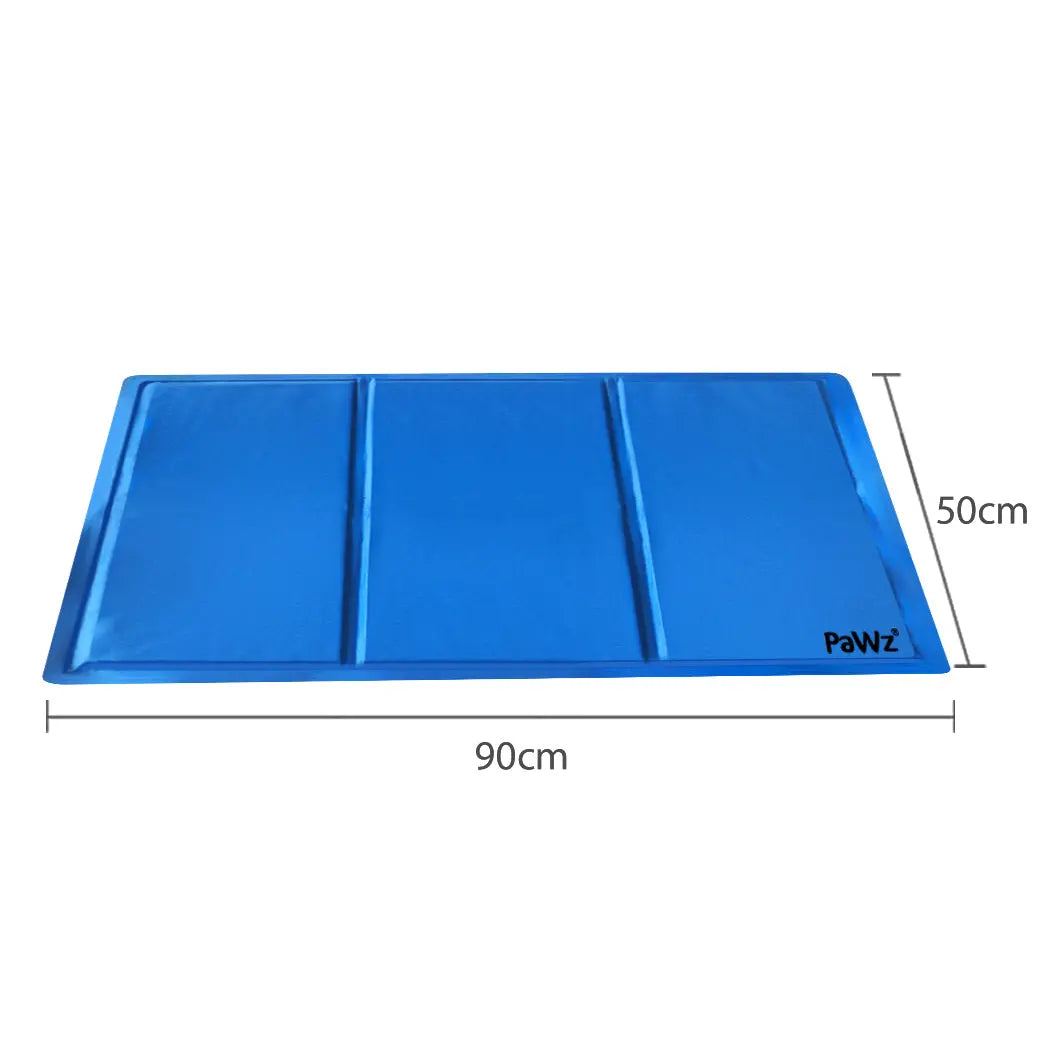 PaWz Pet Cooling Mat Gel Mats Bed Cool Double 9KG - Paws & Palettes