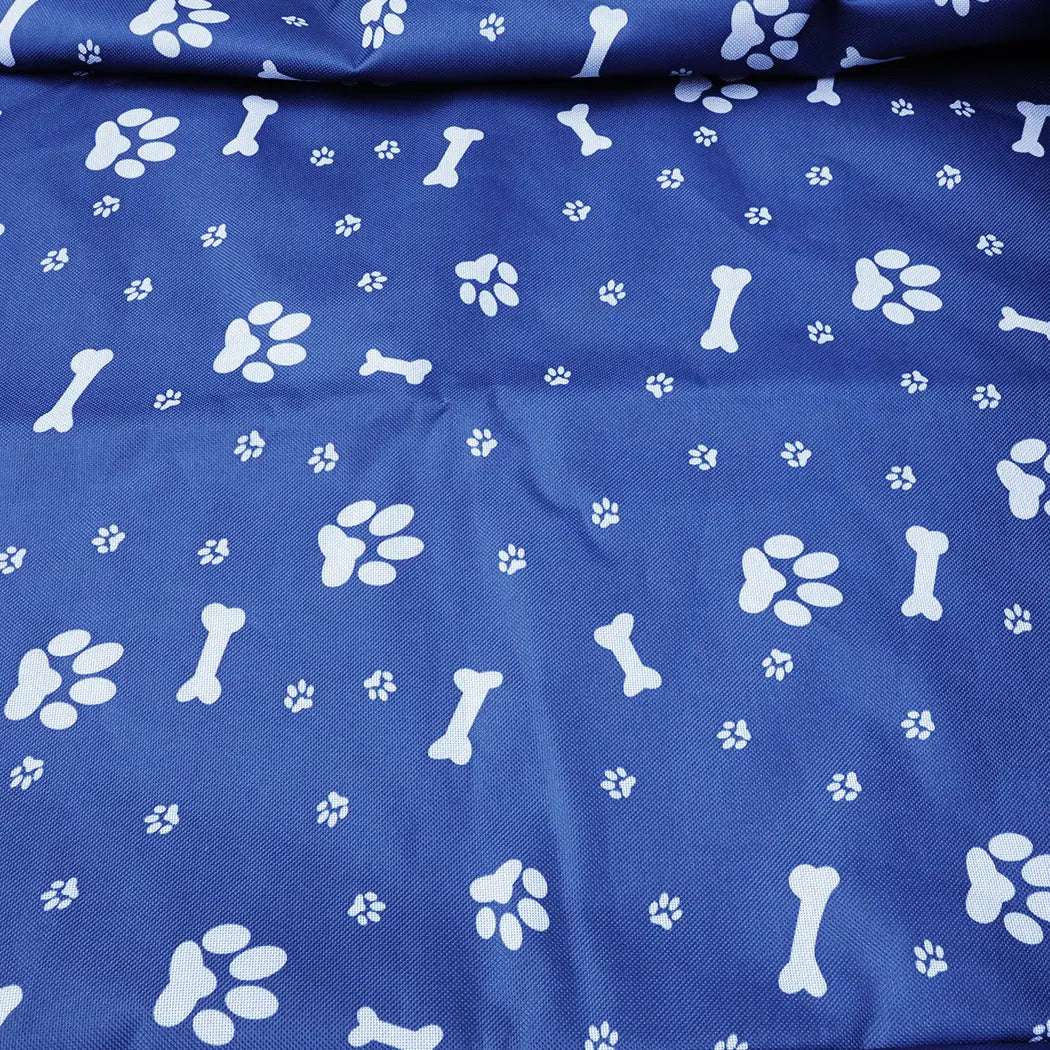 PaWz Pet Back Car Seat Cover Hammock Blue - Paws & Palettes