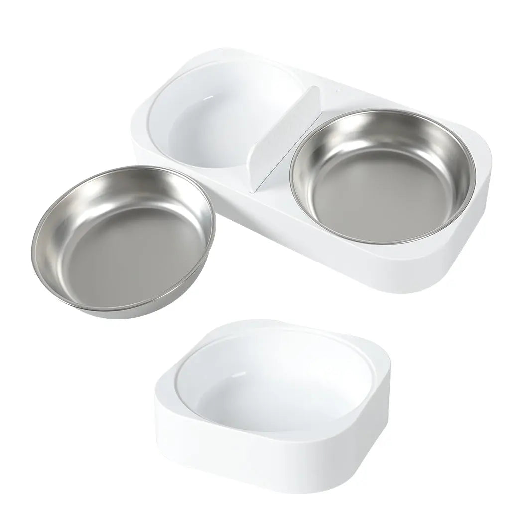 PaWz 7L Auto Pet Feeder Automatic Camera White - Paws & Palettes