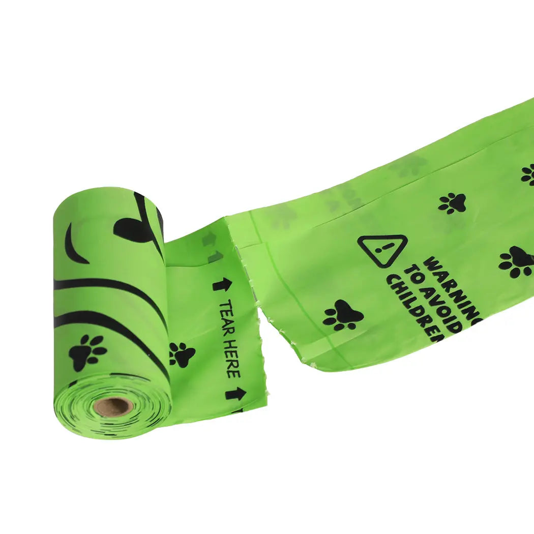 PaWz 100% Compostable Biobased Dog Poop 48 Rolls / 720 pcs + 2 x dispensers - Paws & Palettes