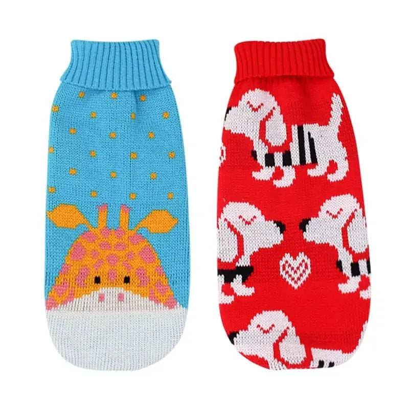 Christmas Pet Sweater - Paws & Palettes