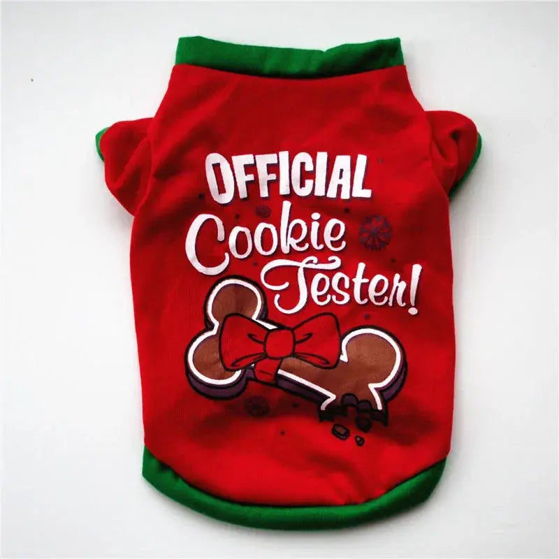 Cotton Christmas Pet Clothes - Paws & Palettes