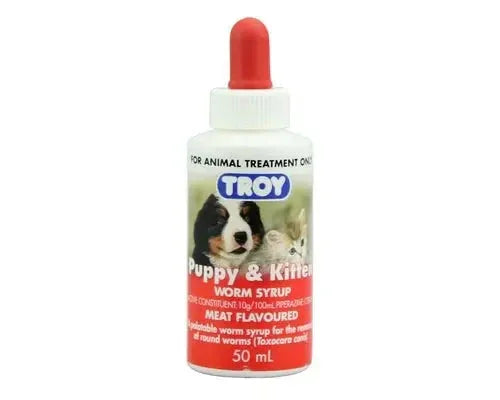 Troy – Puppy & Kitten – Worm Syrup Agline