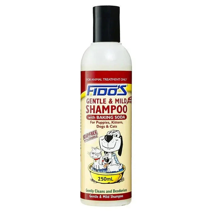 Fido’s – Gentle & Mild Shampoo Agline