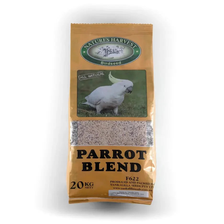 Natures Harvest – Parrot Blend Agline