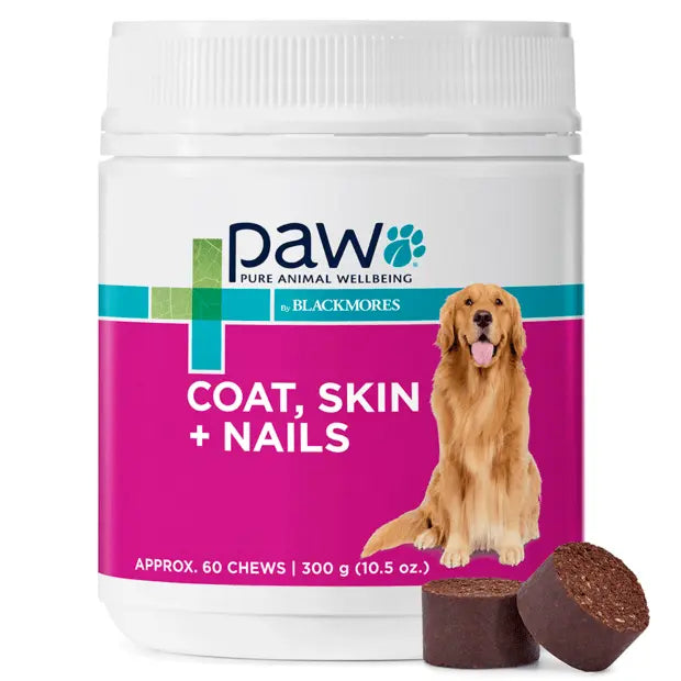 Blackmores: Paw – Coat, Skin + Nails – Multivitamin Chews - Paws & Palettes