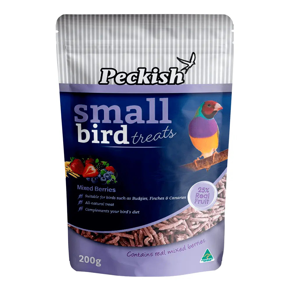Peckish – Small Bird Treats – Mixed Berries - Paws & Palettes
