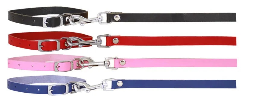 Beau Pets – Puppy – Collar & Lead Set – Leather - Paws & Palettes