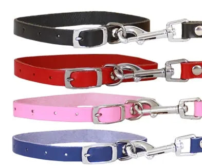 Beau Pets – Puppy – Collar & Lead Set – Leather - Paws & Palettes