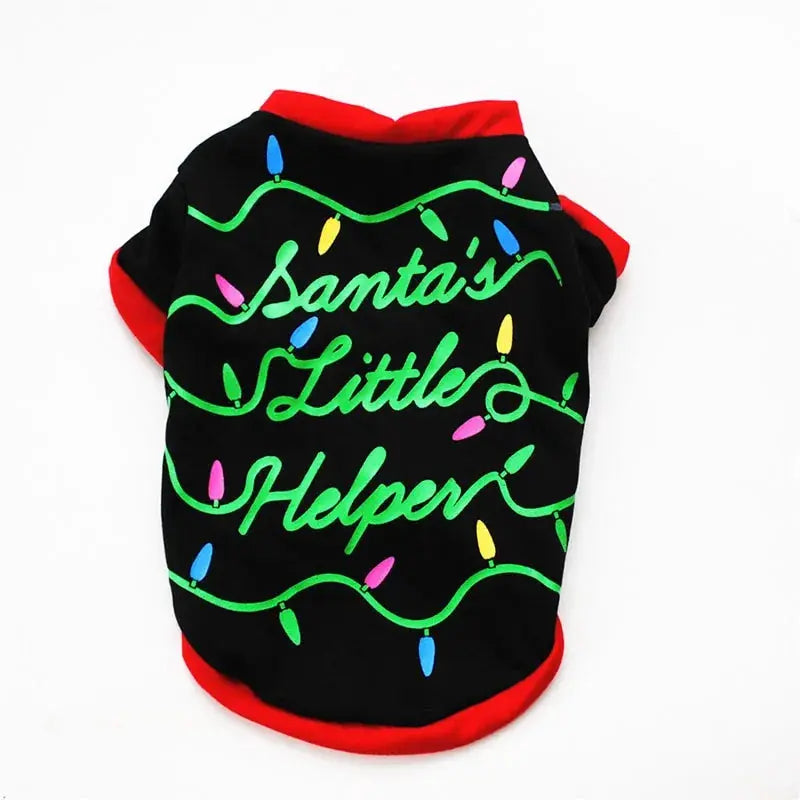 Cotton Christmas Pet Clothes - Paws & Palettes