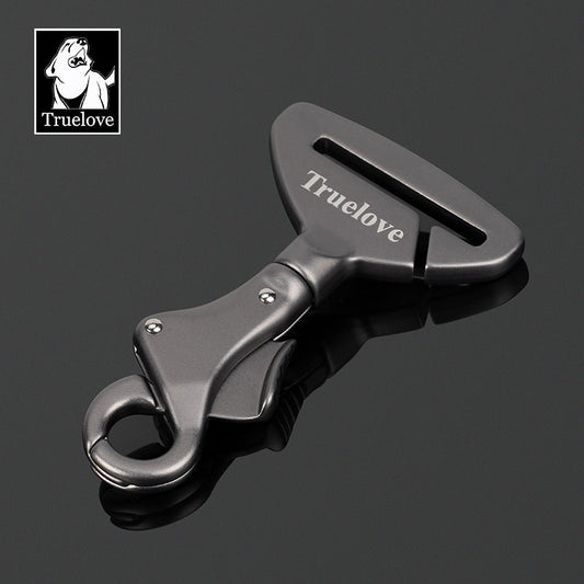 Car Seatbelt Safety Hook - Matt Grey - Paws & Palettes