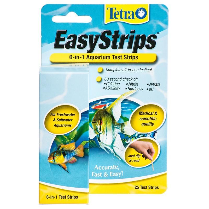 Tetra – EasyStrips 6-in-1 Aquarium Test Strips - Paws & Palettes