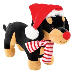 Snuggle Pals – Christmas Holiday – Dachshund - Paws & Palettes