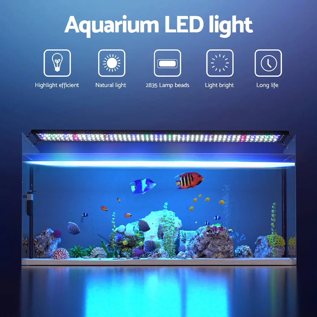 i.Pet Aquarium Light Full Spectrum 120CM Aqua Plant Fish Tank Lamp - Paws & Palettes