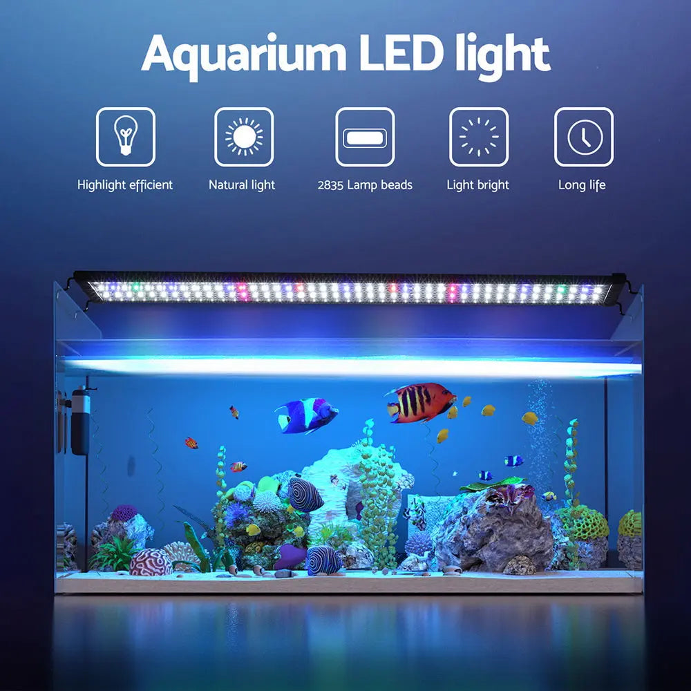 i.Pet Aquarium Light Full Spectrum 90CM Aqua Plant Fish Tank Lamp - Paws & Palettes