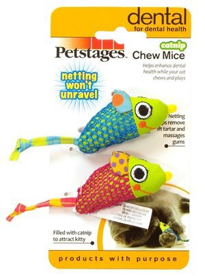 Petstages – Catnip Chew Mice - Paws & Palettes