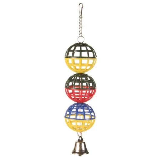 Cheeky Bird – Hanging Lattice Balls - Paws & Palettes