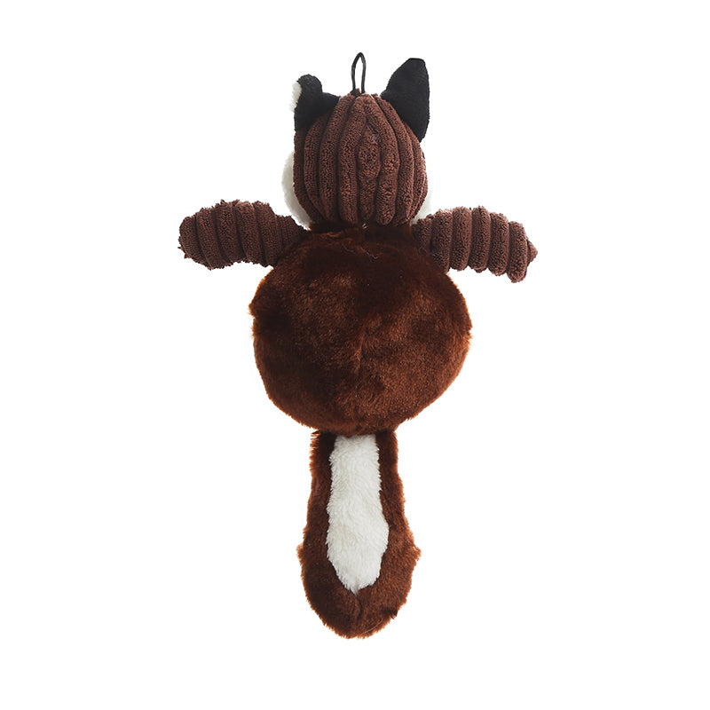 Squeaky Fox Dog Toy (dark) - Paws & Palettes