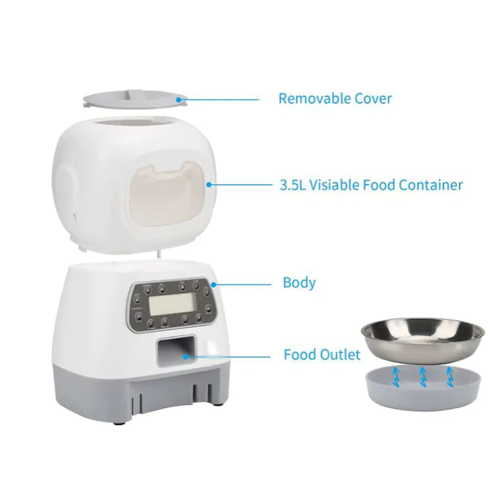 Smart Food Dispenser - Paws & Palettes