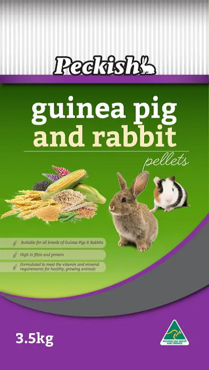 Peckish – Guinea Pig & Rabbit Pellets - Paws & Palettes