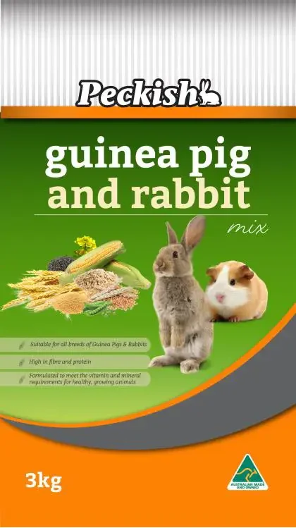 Peckish – Guinea Pig & Rabbit Mix Agline