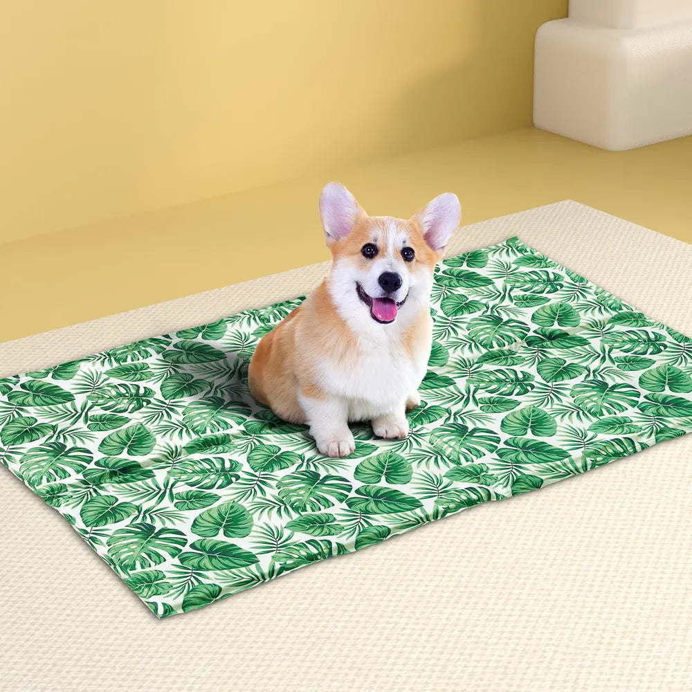 i.Pet Pet Cooling Mat Gel Dog Cat Self-cool Puppy Pad Large Bed Summer Cushion - Paws & Palettes