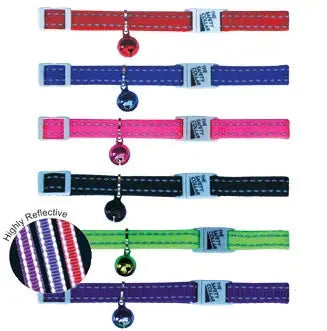Beau Pets – Cat Safety Collar with Reflective Nylon - Paws & Palettes