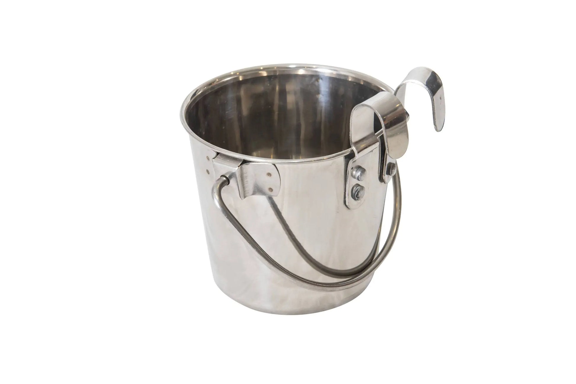 Superior Pet – Stainless Steel Flat Sided Bucket - Paws & Palettes