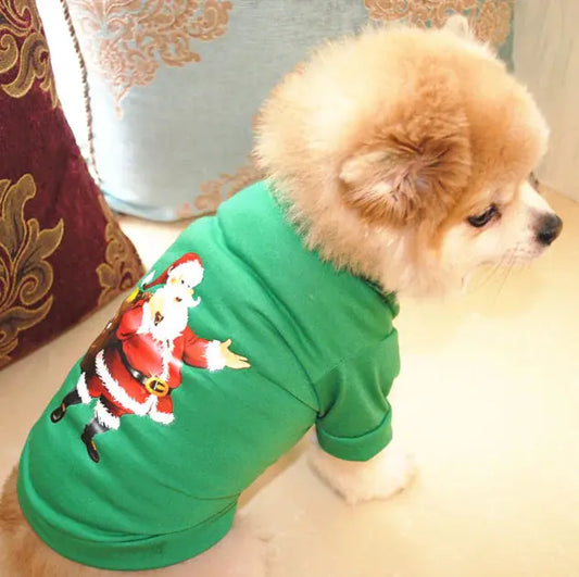 Christmas Dog Shirt - Paws & Palettes