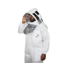 Beekeeping Bee Suit 2 Layer Mesh Hood Style Light Weight & Ultra Cool-L - Paws & Palettes