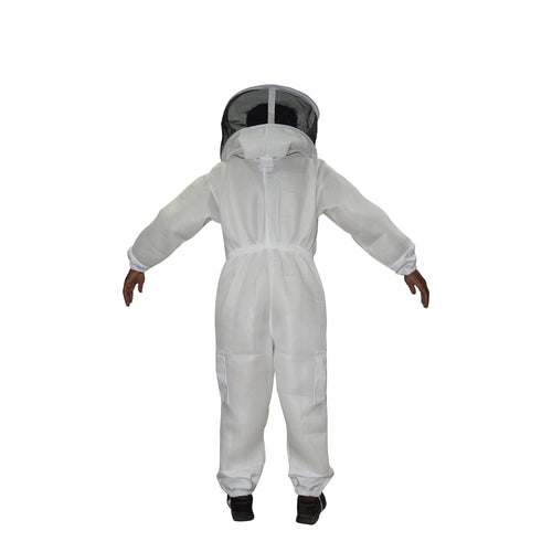 Beekeeping Bee Suit 2 Layer Mesh Round Head Style Ultra Cool & Light Weight - S - Paws & Palettes