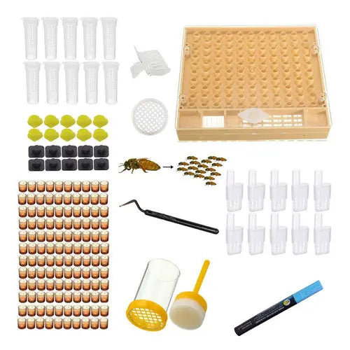 Queen Rearing Marking Kit 146 Pieces for Starter Beekeeper Beekeeping Tools - Paws & Palettes