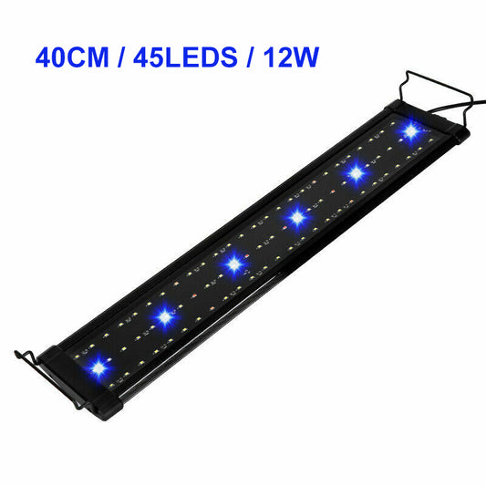 40cm Aquarium Light Lighting Full Spectrum Aqua Plant Fish Tank Bar LED Lamp - Paws & Palettes