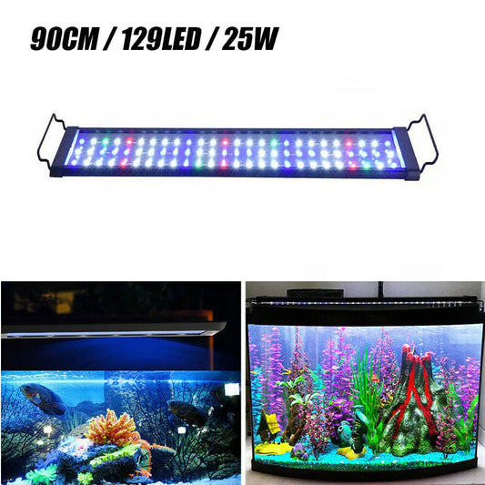 90cm Aquarium Light Lighting Full Spectrum Aqua Plant Fish Tank Bar LED Lamp - Paws & Palettes