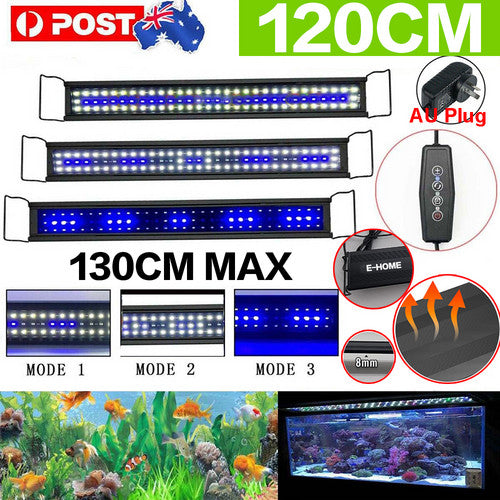 120 CM 150W 244LED Aquarium LED Lighting Marine Aqua Fish Tank Light NEW - Paws & Palettes