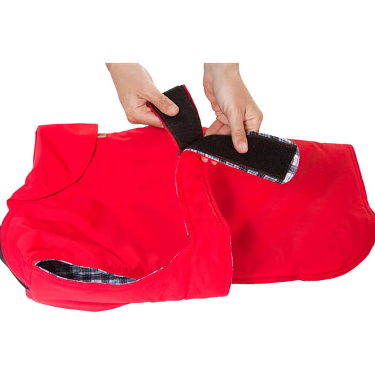 Red Dog Coat 45cm - Paws & Palettes