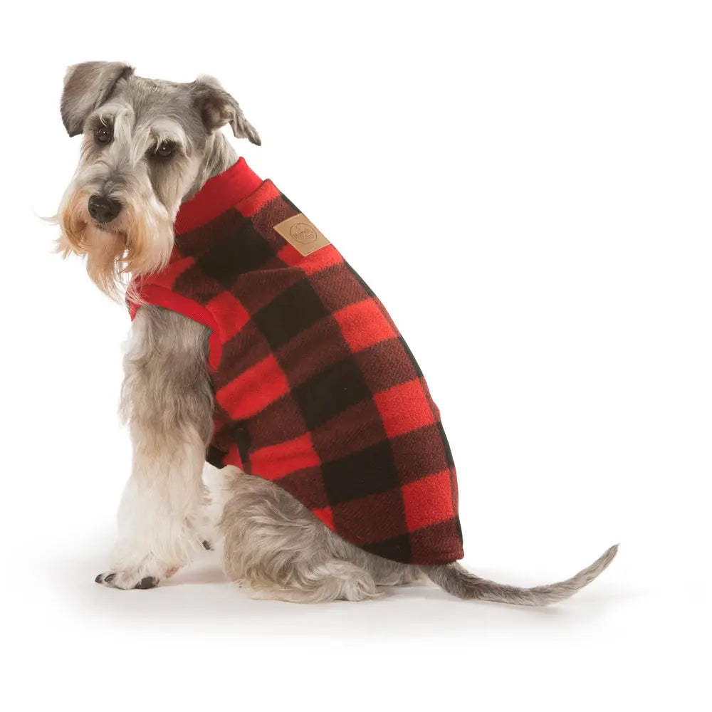 Red Check Dog Pyjamas 30cm - Paws & Palettes