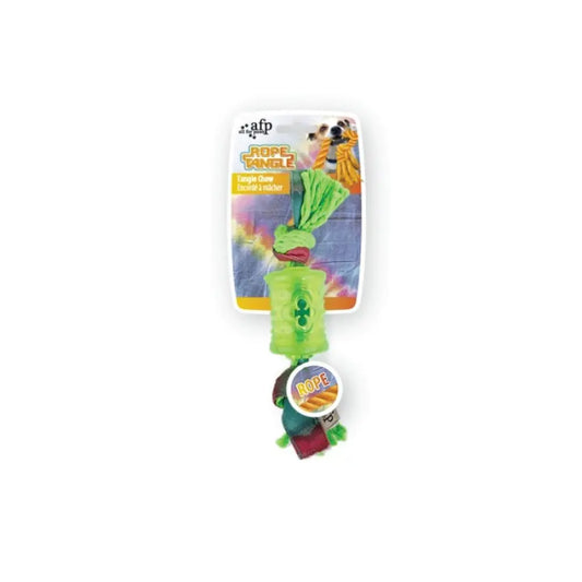 Dog Chew Tangle Rope Knot For Biting + Cleaning Puppy Teeth Play Toys AFP - Paws & Palettes