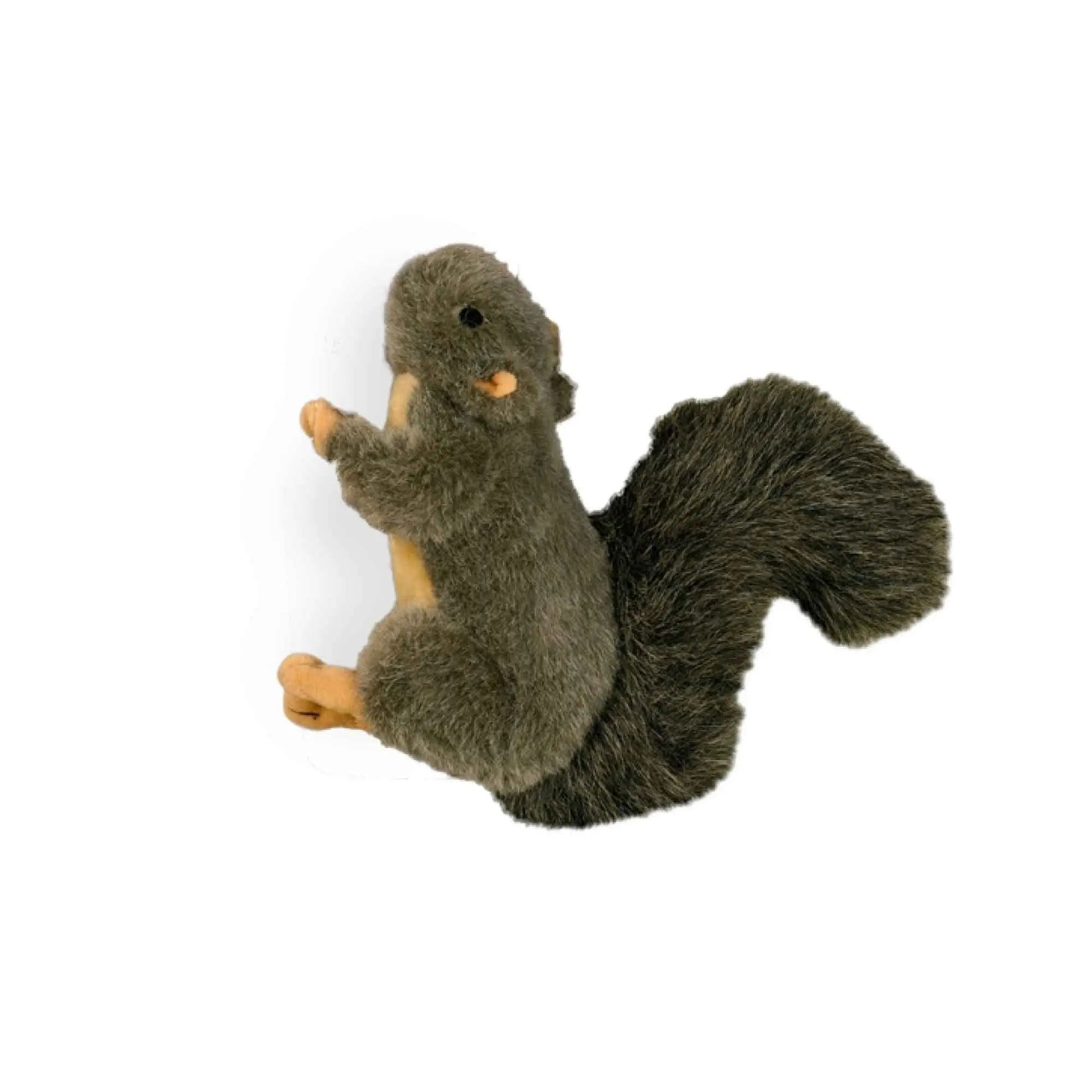 Dog Plush Toy - Squirrel Squeaky Interactive Small Life Like Pet Puppy Play - Paws & Palettes