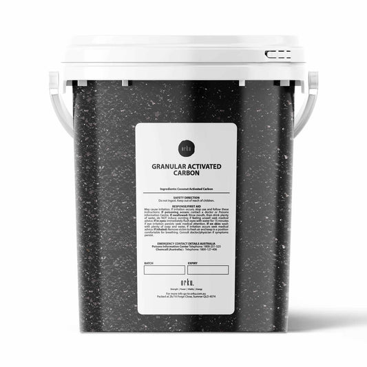 600g Granular Activated Carbon Tub GAC Coconut Shell Charcoal - Water Filtering - Paws & Palettes