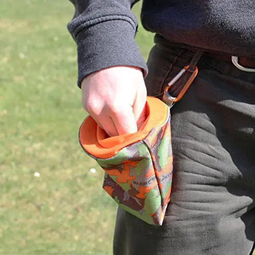Major Dog Belt Treat Camo Coloured Bag - Paws & Palettes