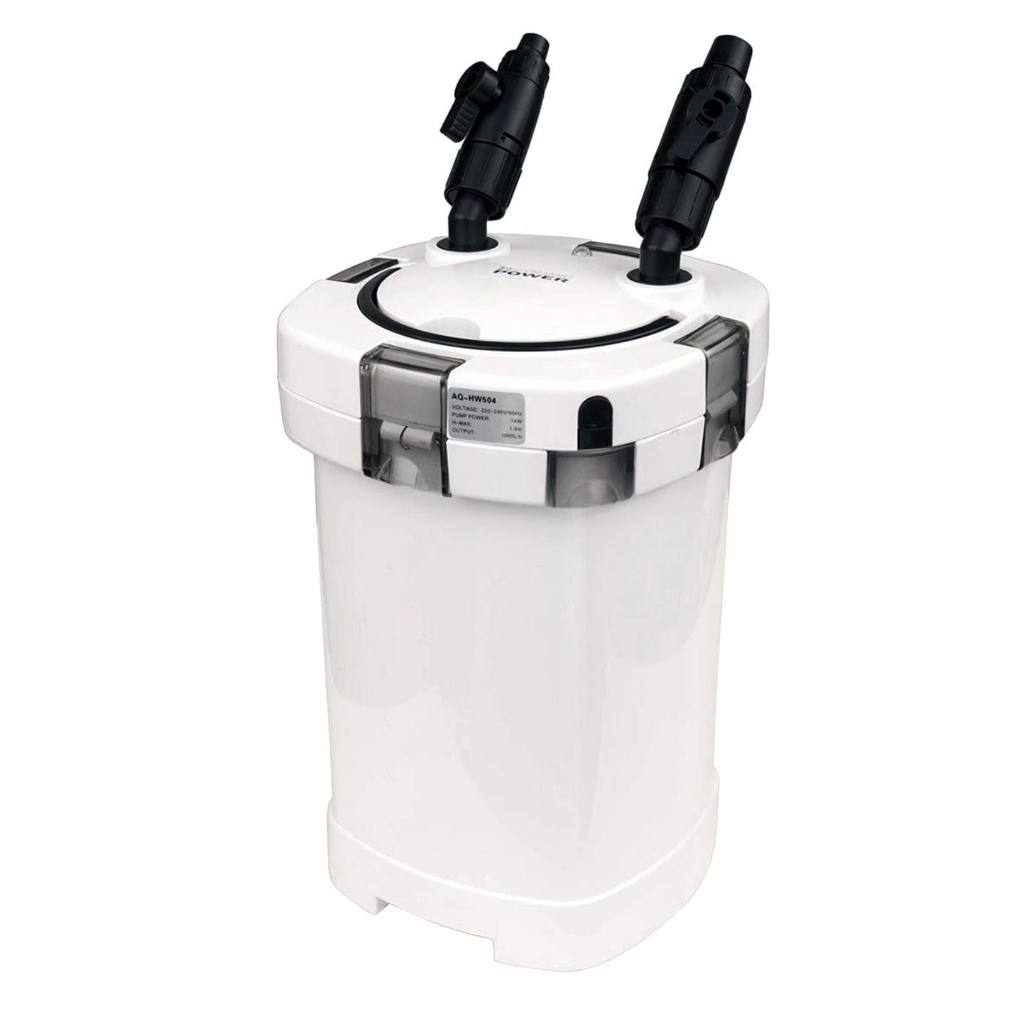 Aquarium External Canister Filter 1000L/H - Paws & Palettes