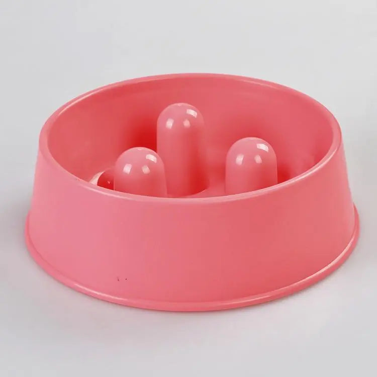 2 x XL Pet Anti Gulp Feeder Bowl Dog Cat Puppy slow food Interactive Dish - Paws & Palettes