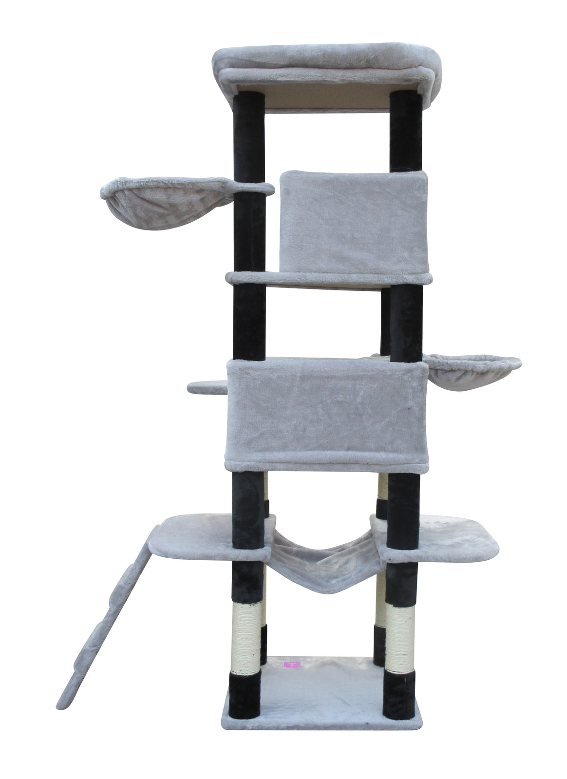 YES4PETS 161 cm Cat Scratching Post Tree Scratcher Pole-Little Grey