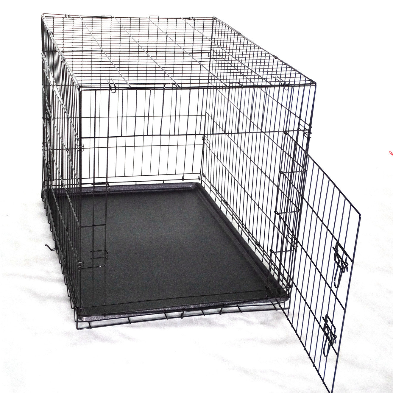 YES4PETS 30' Collapsible Metal Dog Crate Cage Cat Carrier With Tray - Paws & Palettes