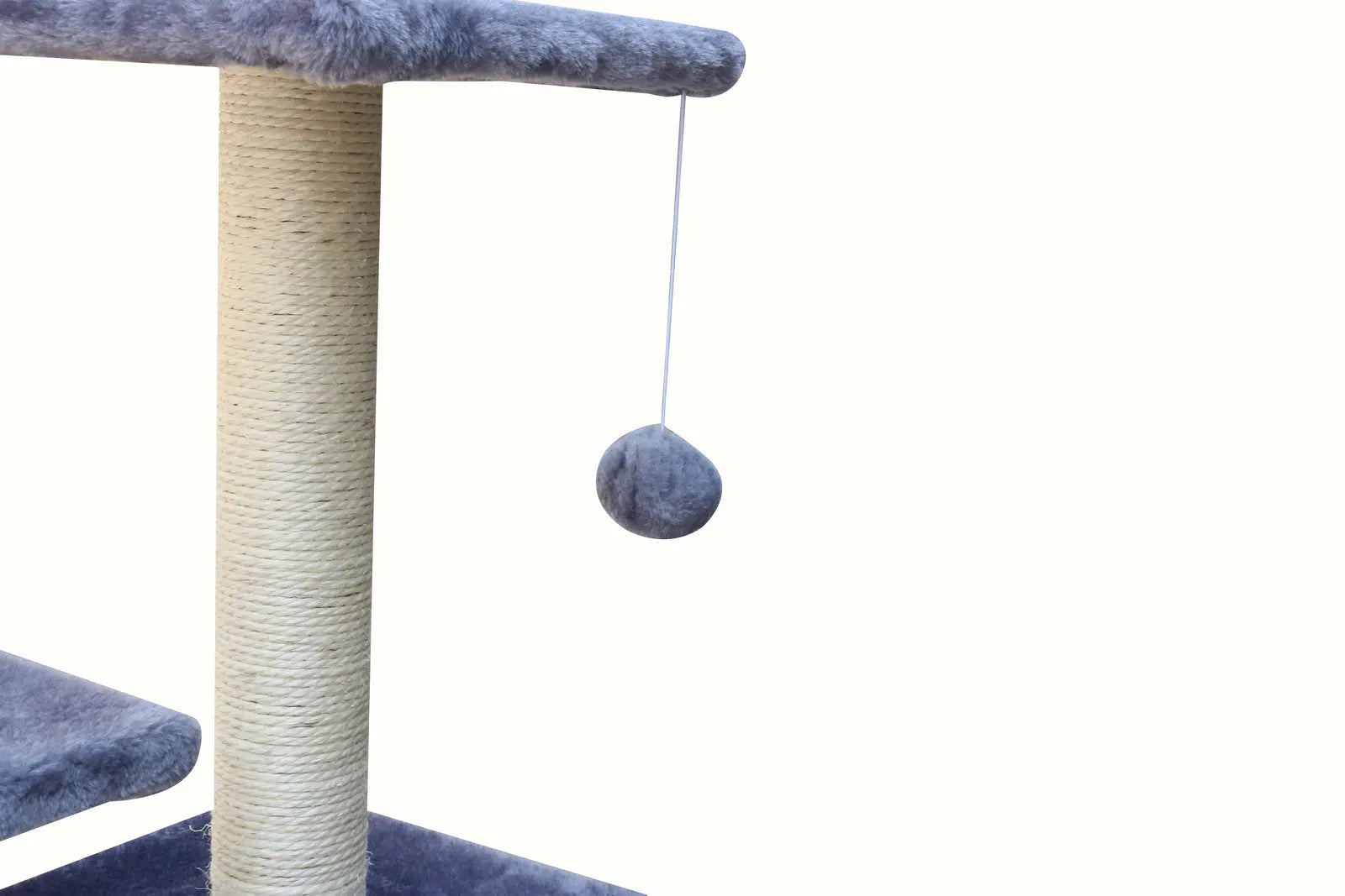 YES4PETS 71cm Grey Cat Scratching Tree Scratcher Post Pole Furniture Gym House - Paws & Palettes