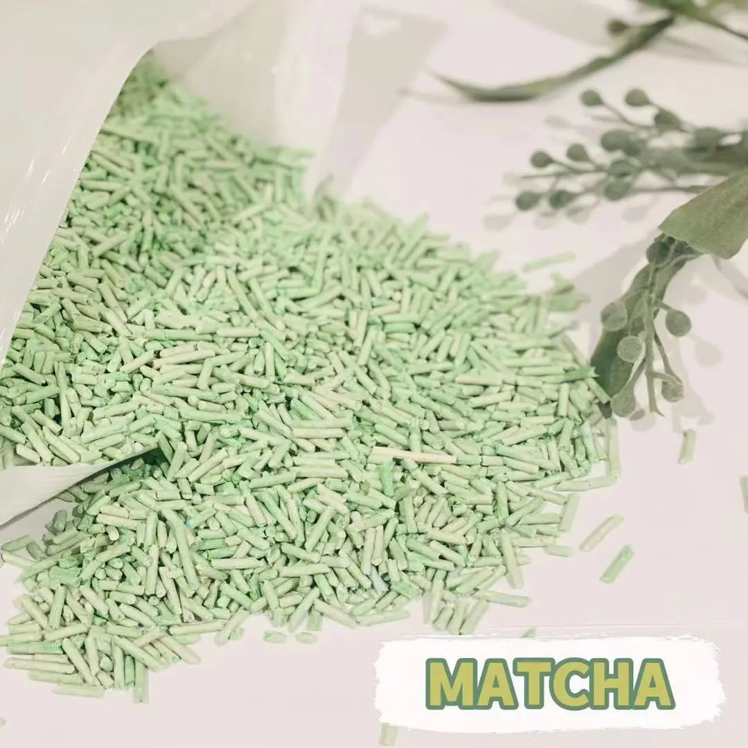 YES4PETS Matcha 16KG Biodegradable Flushable Clumping Cat Tofu Eco Litter - Paws & Palettes