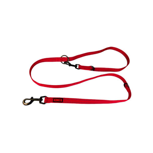 KONG Adjustable Red Leashes Medium - Paws & Palettes