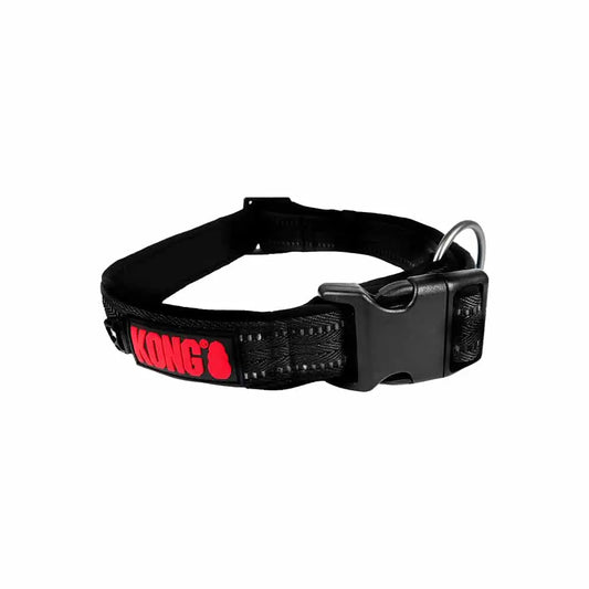 KONG Nylon Black Collars Large - Paws & Palettes